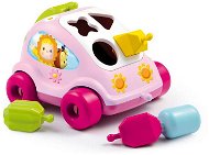 Cotoons - Spielzeugauto vkladáčka rosa - Steckpuzzle