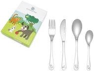 Zilverstad Set of children's cutlery, Pets, 4 pcs - Children's Cutlery