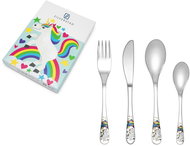 Zilverstad Set of children's cutlery, Unicorn, 4 pcs - Children's Cutlery
