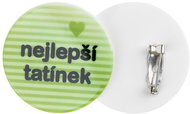 Buttons Žirovnice Plaque "BEST DADDY" - Button