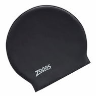 Zoggs Plavecká čepice Long hair černá - Koupací čepice