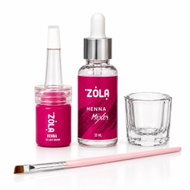 ZOLA Light Brown sada na barvení obočí hennou, světle hnědá - Eyebrow Colour