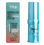 ZOLA colour Lab Emotion Protein Strong Lifting eyelash and brow liner N1, 10 ml - Eyelash Serum