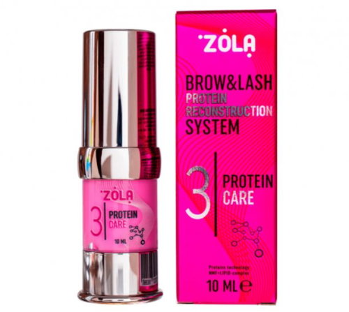 ZOLA eyelash and eyebrow liner N 3 Protein care 10 ml - Lash & Brow Lamination - Main image