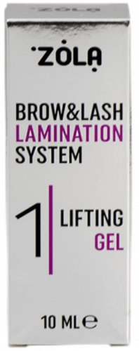 ZOLA eyelash and eyebrow liner N 1 Lifting gel 10 ml - Lash & Brow Lamination - Main image