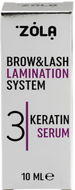 ZOLA laminace na řas a obočí N 3 Keratin serum 10 ml - Sérum na řasy