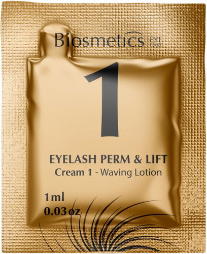 BIOSMETICS trvalá na řasy a obočí N1 Waving Lotion 1 ml  - Eyelash Serum - Main image