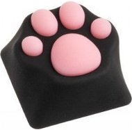 ZOMOPLUS ABS Keycap Cat paw - black/pink - Pótbillentyű