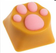 ZOMOPLUS ABS Keycap Cat paw – orange/pink - Náhradné klávesy