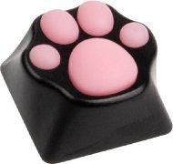 ZOMOPLUS Aluminium Keycap Cat paw – black/pink - Náhradné klávesy