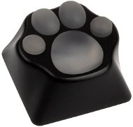 ZOMOPLUS Aluminium Keycap Cat paw - black/transparent - Pótbillentyű