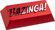 ZOMOPLUS Aluminium Keycap BAZINGA! - red - Replacement Keys