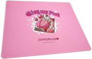 ZOMOPLUS Give Me Five Gaming Mousepad, 500 × 420 mm – pink - Podložka pod myš