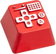ZOMOPLUS Aluminium Keycap Retro Gamepad I - red - Tastatur-Ersatztasten
