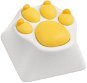 ZOMOPLUS Aluminium Keycap Cat paw – white/yellow - Náhradné klávesy