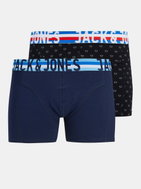 JACK &amp; JONES Set of two boxers in blue Henrik XL - Men's Boxers
