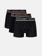 JACK &amp; JONES Set of three boxers in dark blue colour Dots L - Men's Boxers