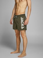 JACK &amp; JONES Dark green swimsuit Aruba XL - Men's Swimwear