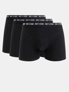 ONLY &amp; SONS Set of three black Nolen XL boxers - Men's Boxers