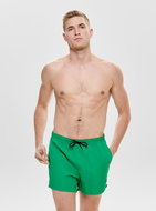 ONLY &amp; SONS Green basic swimsuit Tino XS - Men's Swimwear