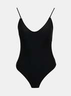 PIECES Black one-piece swimsuit Naomi S - Women's Swimwear