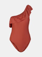 PIECES Brown one-piece swimsuit Natalie XS - Women's Swimwear