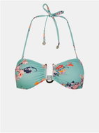 PIECES Blue flowered upper part of Nynne XL swimsuit - Women's Swimwear