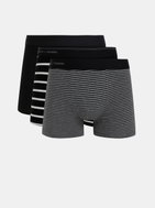 SELECTED HOMME Set of three black boxers Joseph M - Men's Boxers