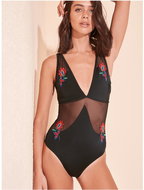 TRENDYOL Black one - piece swimsuit S - Women's Swimwear