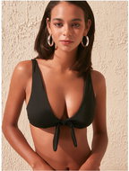TRENDYOL Black upper part of swimsuit L - Women's Swimwear