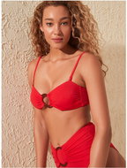TRENDYOL Red upper part of swimsuit XS - Women's Swimwear