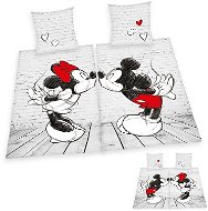 Súprava na dve postele Mickey a Minnie 140 × 200 - Obliečky