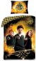 Premium Harry Potter gold Bavlna, 140 × 200, 70 × 90 cm - Obliečky