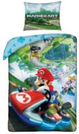 Super Mario dráha Bavlna, 140×200, 70×90 cm - Povlečení