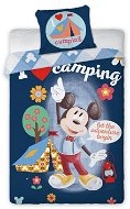 Mickey camping, bavlna, 140×200, 70×90 cm - Obliečky
