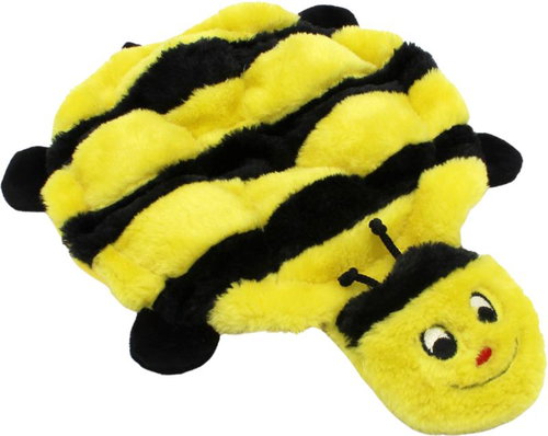 ZippyPaws Squeakie Crawler Bertie the Bee - Dog Toy - Main image