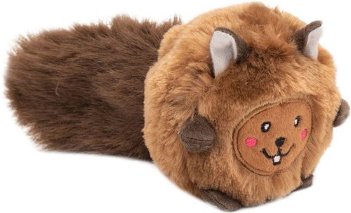 ZippyPaws Bushy Throw Squirrel - Dog Toy - Main image