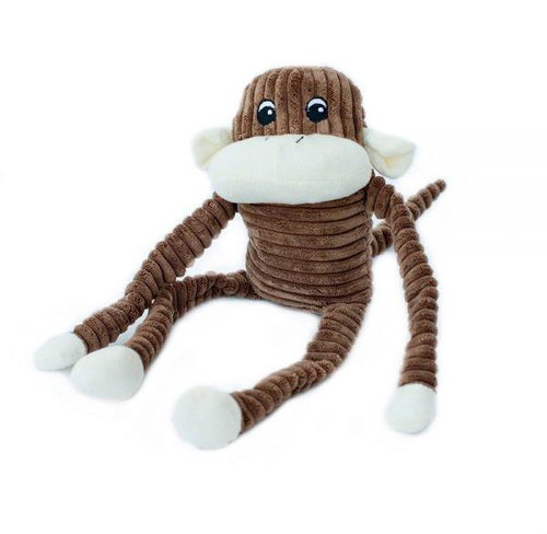 ZippyPaws Spencer Monkey Brown Large - Dog Toy - Main image