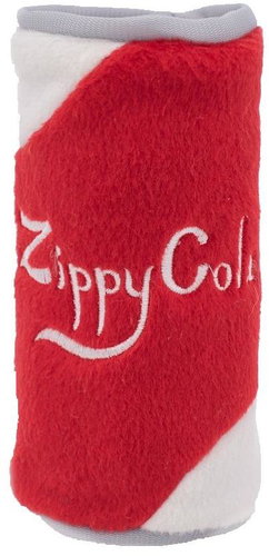 ZippyPaws Squeakie Cans Zippy Cola - Dog Toy - Main image