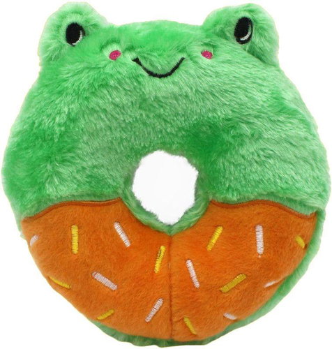 ZippyPaws Donutz Buddies Frog - Dog Toy - Main image