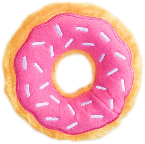 ZippyPaws Mini Donutz strawberry - Dog Toy - Main image