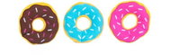 ZippyPaws Miniz Donuts - Dog Toy