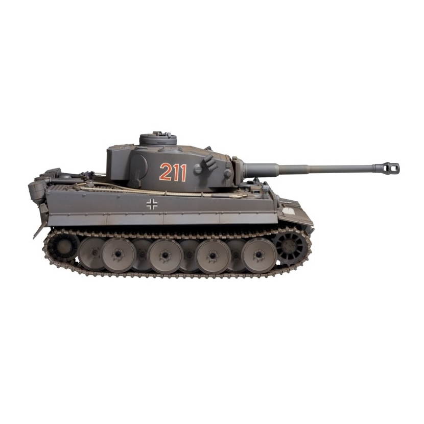 VSKC2061 - 1/24 Tiger 1 Early IR Battle Tank Grey 2.4g By VS