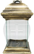 Z - TRADE Madona hřbitovní katedrála kříž zlatá 14,5 × 26 cm - Decoration