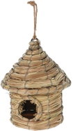 Koopman Závěsná dekorace budka z přírodní trávy 18 × 20 cm, přírodní - Decoration