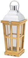Z - TRADE Wooden lantern with metal, 19 × 46 cm, natural - Lantern