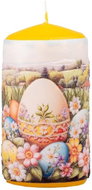 Z - TRADE Válec 60 × 110 mm Kraslice na louce, žlutá - Candle