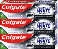 COLGATE Advanced White Charcoal 3× 75 ml - Zubná pasta