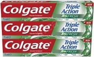 COLGATE Triple Action Xtra Fresh 3× 75 ml - Fogkrém