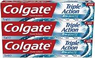COLGATE Triple Action White 3× 75 ml - Zubná pasta
